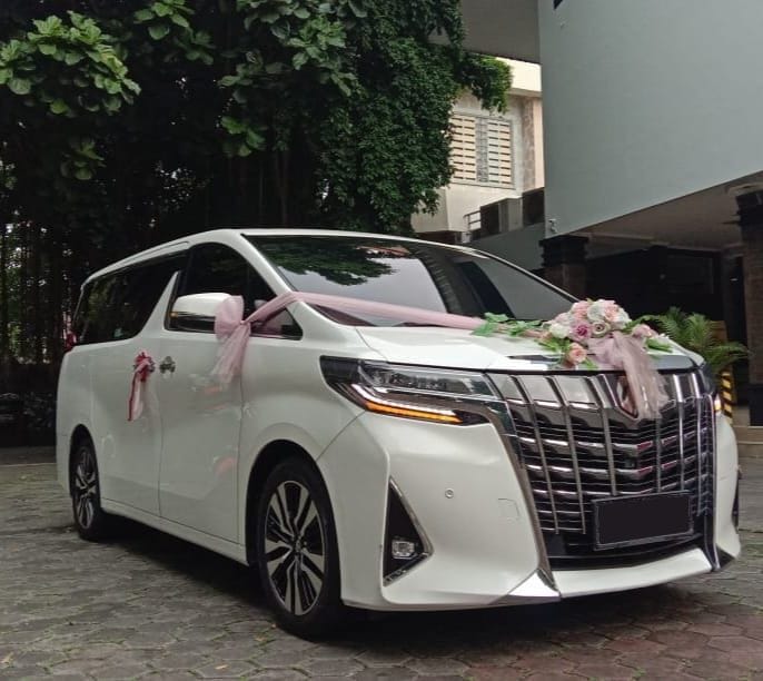 alphard wedding car